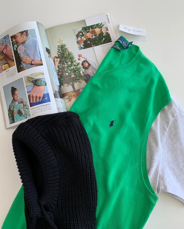 | USED | G602. POLO knit vest