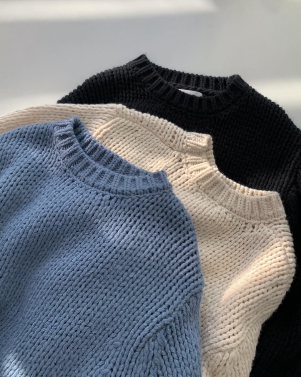 bu wool blend heavy sweater