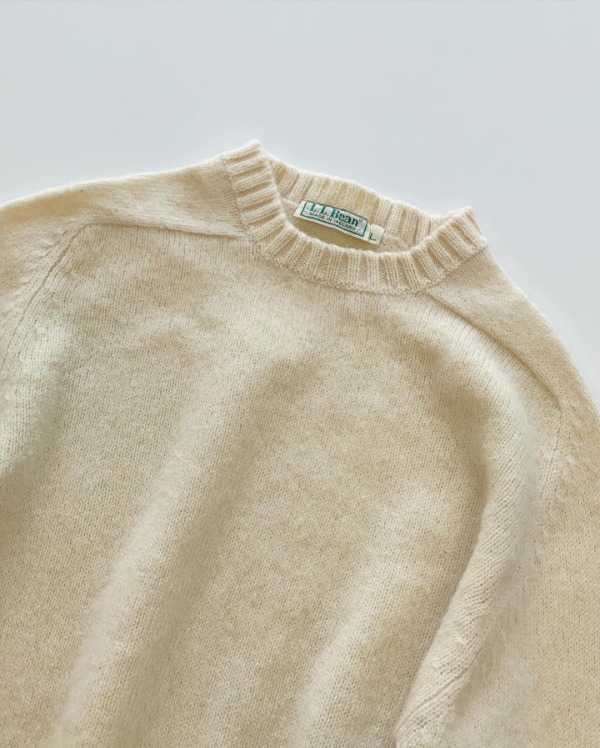 | USED | KF838. IRELAND. L.L.BEAN wool knit