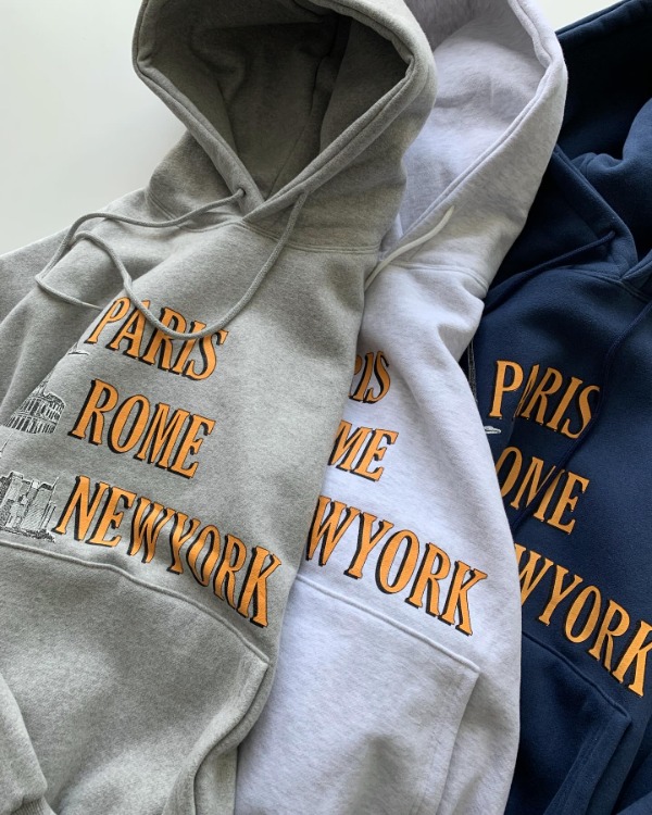 so paris, rome, new york hoodie sweatshirts