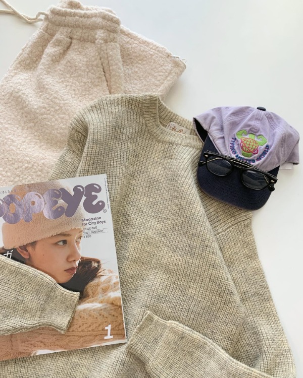 | USED | KE898. wool knit